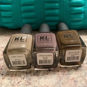 KL Polish Browns and tans bundle